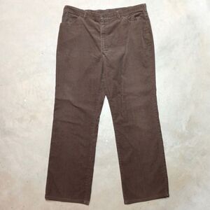 *READ* Vintage Lee Brown Union Made in USA Corduroy Pants Size 42x32 (Fit 40x31)